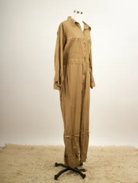 1940s flight suit original with all original buttons