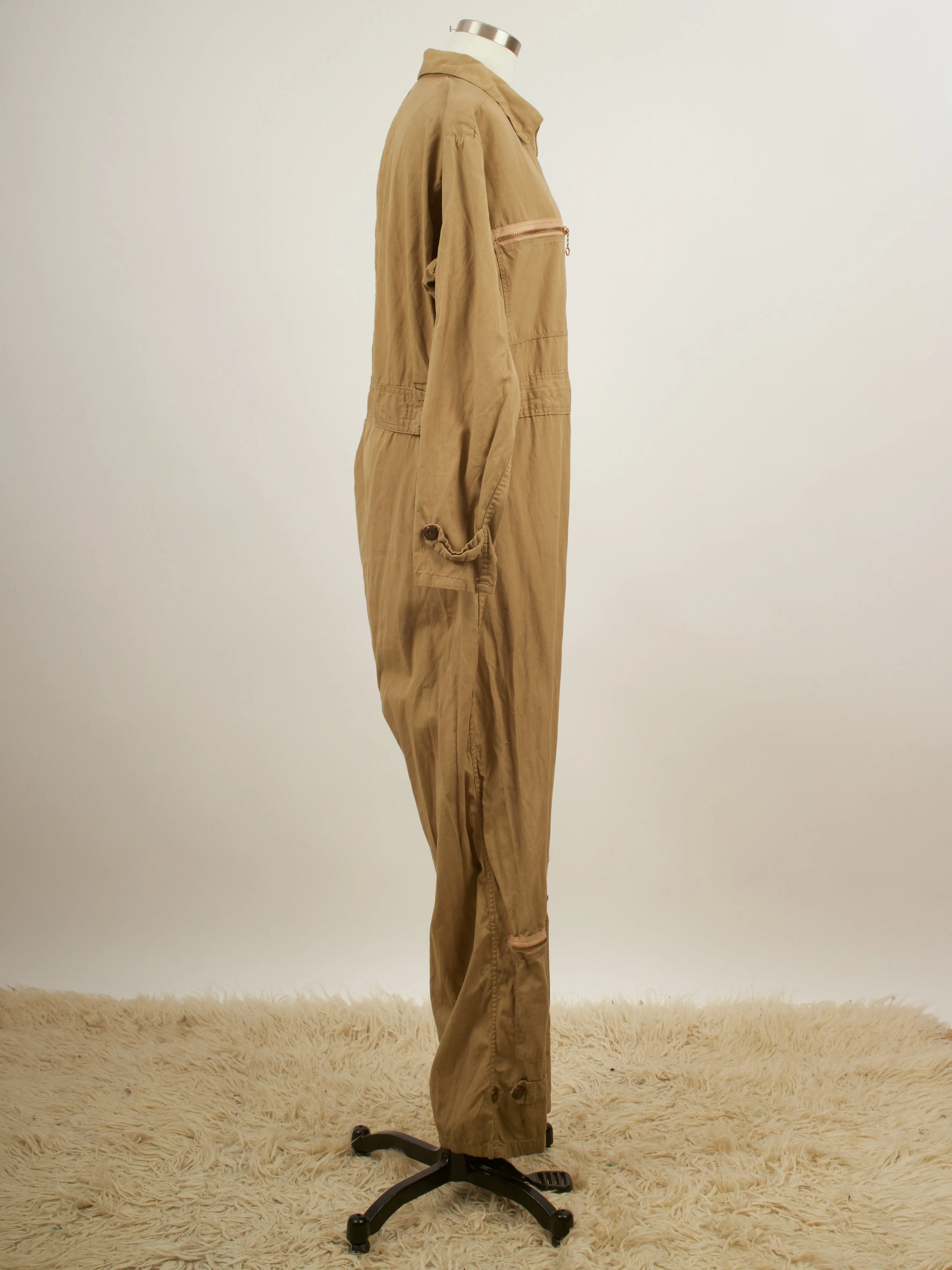 1940s flight suit original with all original buttons