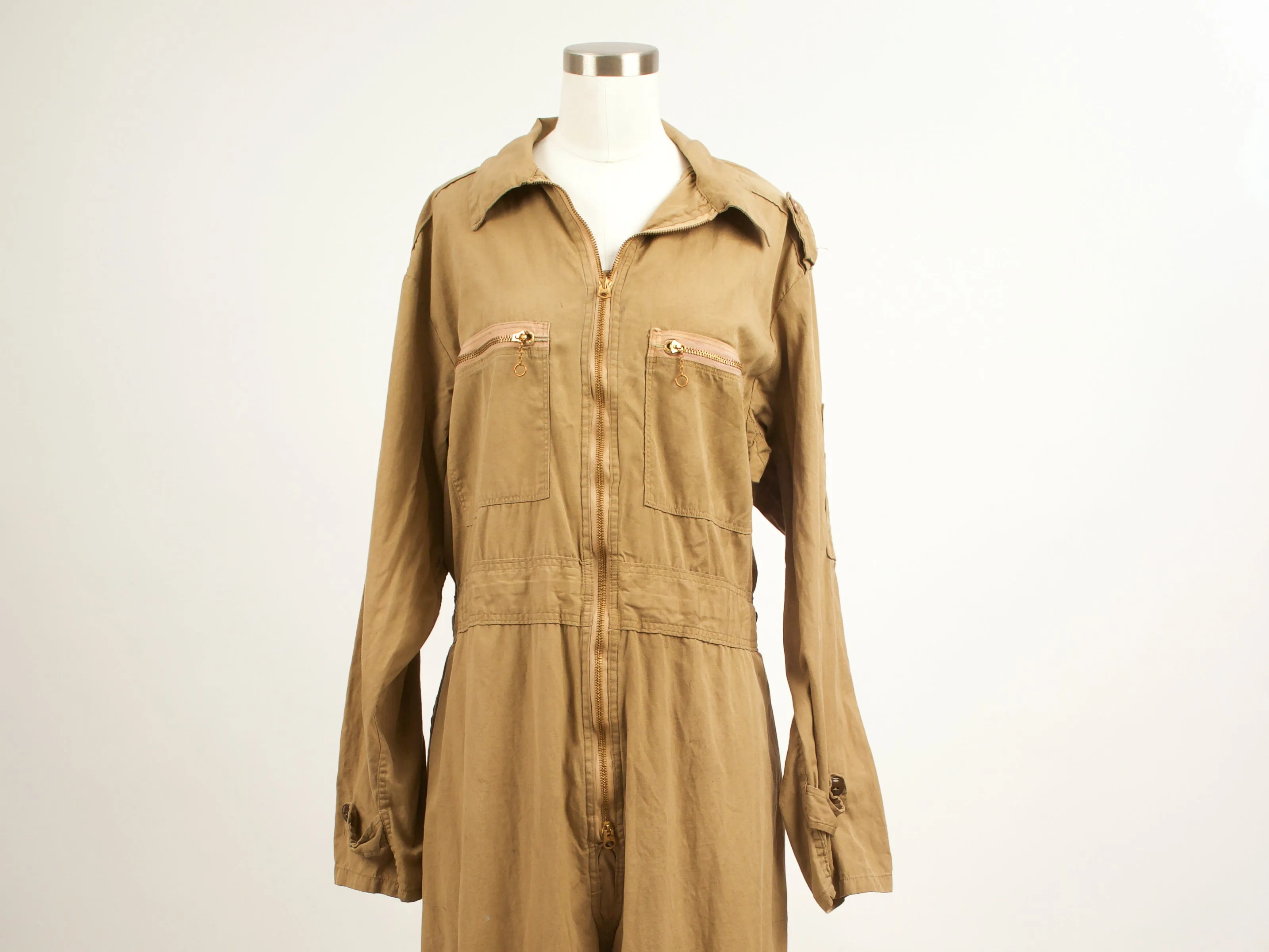 1940s flight suit original with all original buttons