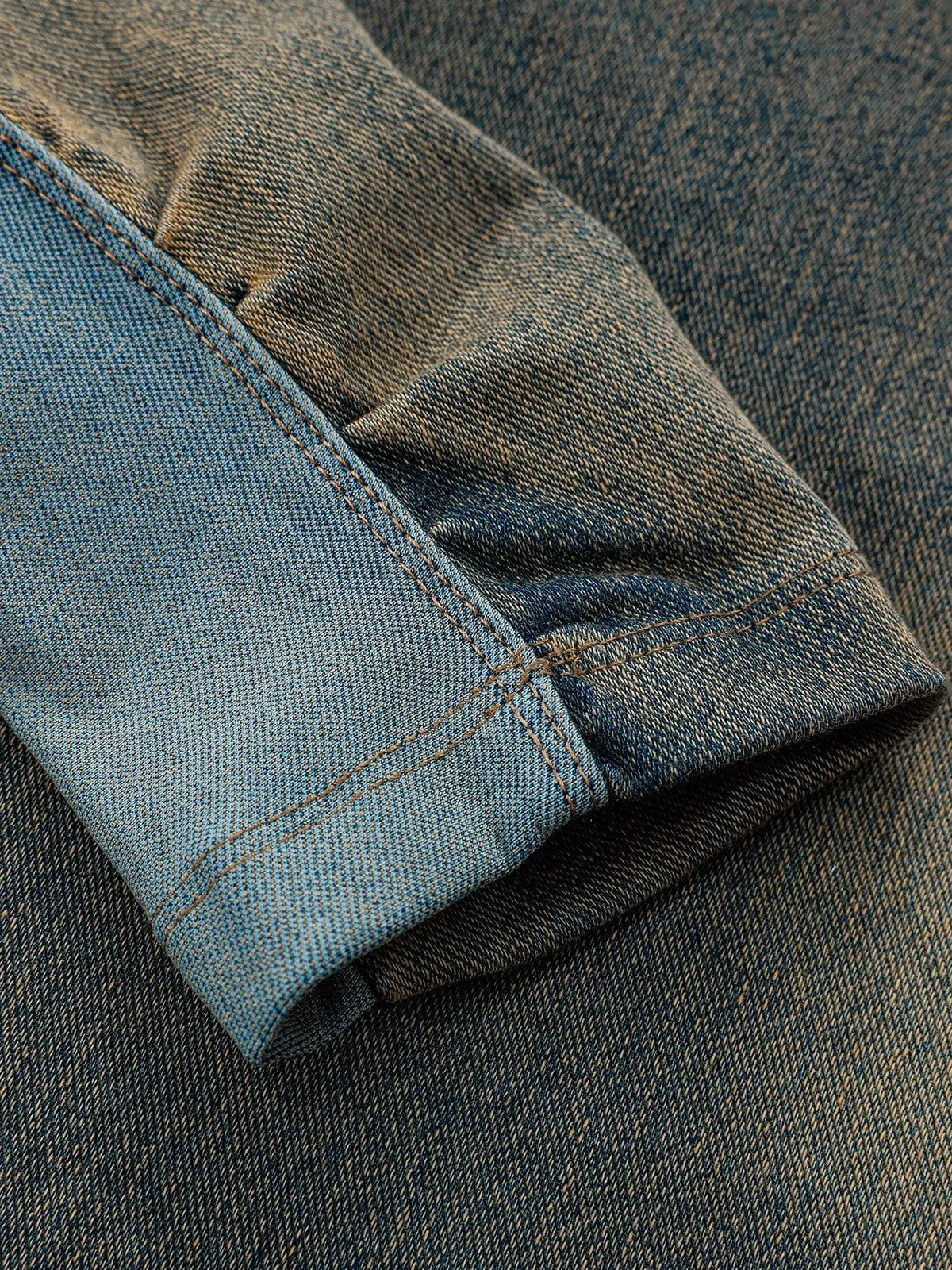 Aelfric Eden Patchwork Washed Long Sleeve Tee