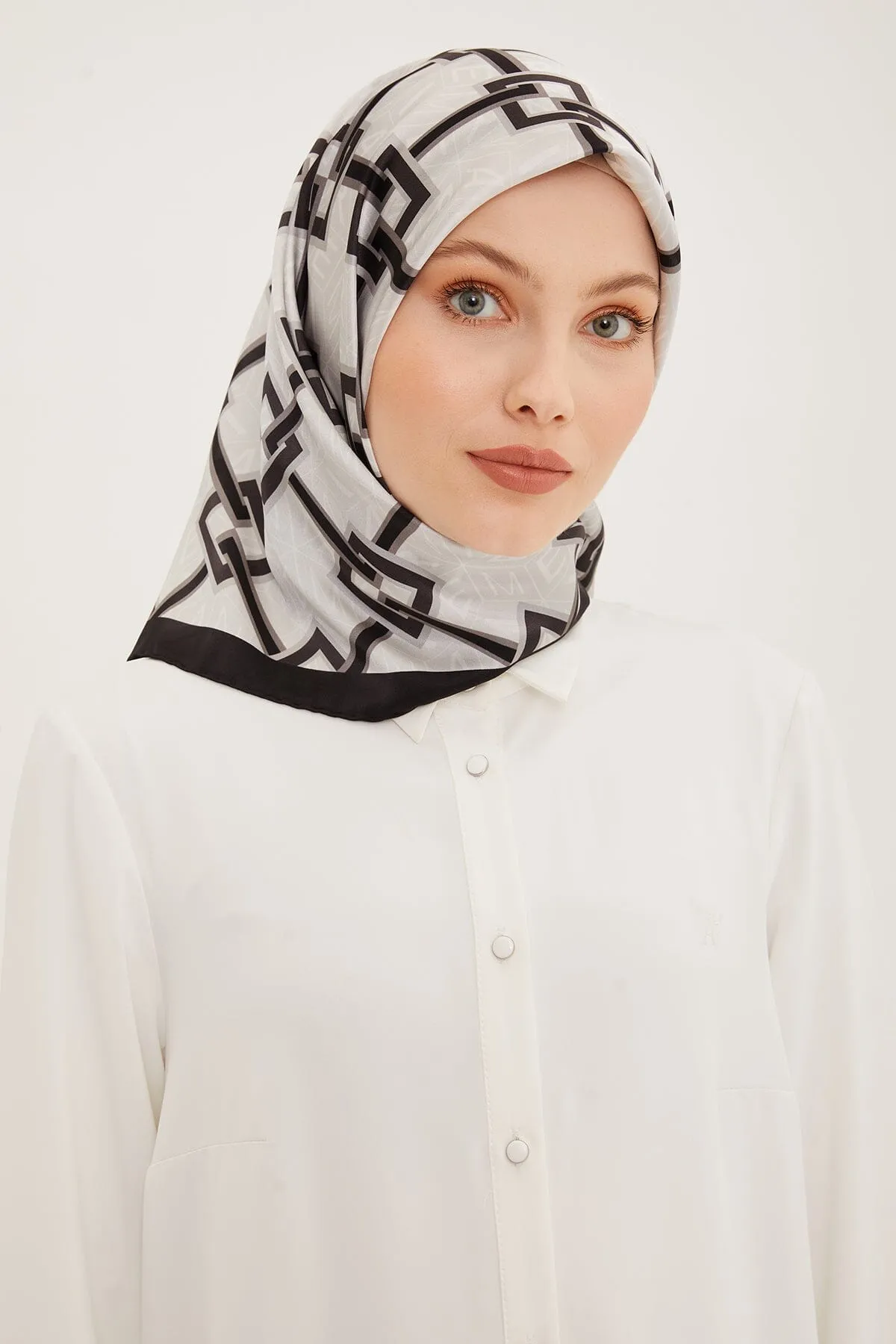 Armine Jacq Modern Silk Scarf #4