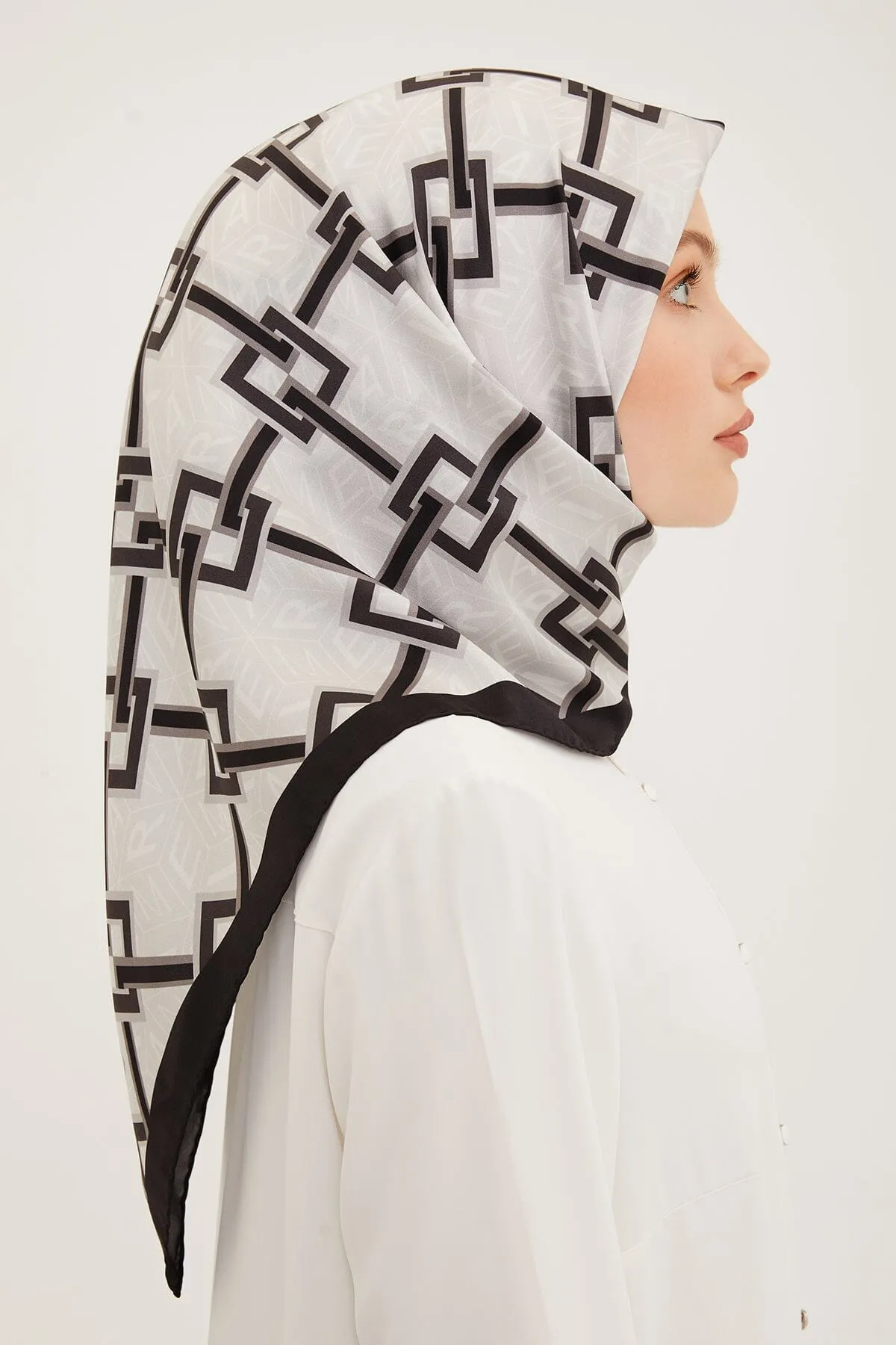 Armine Jacq Modern Silk Scarf #4