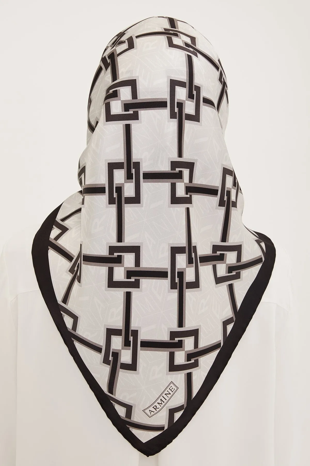 Armine Jacq Modern Silk Scarf #4