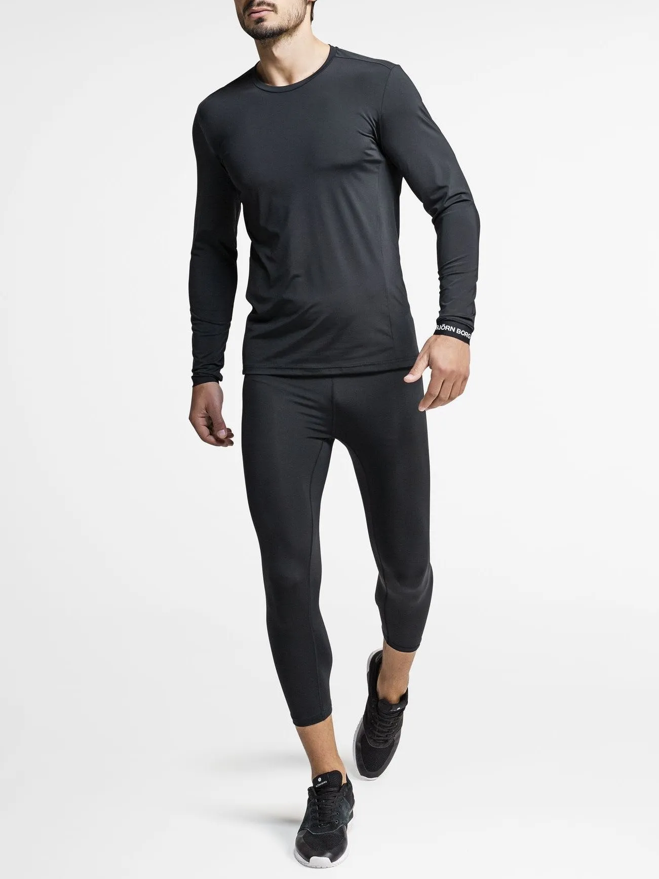 BJORN BORG Hamilton Baselayer Long Sleeve Top Black
