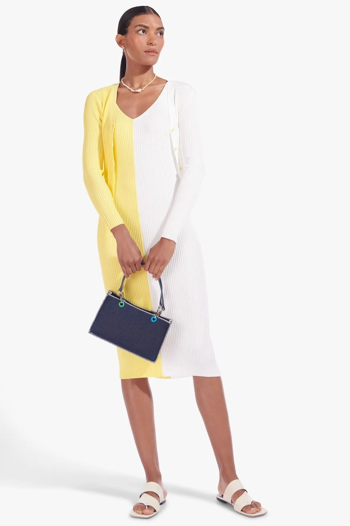 CARGO SWEATER | LIMONCELLO WHITE