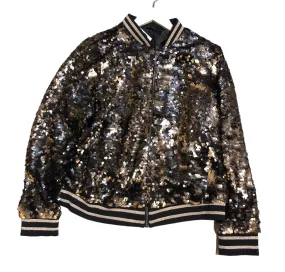 Copper Sequin Bomber
