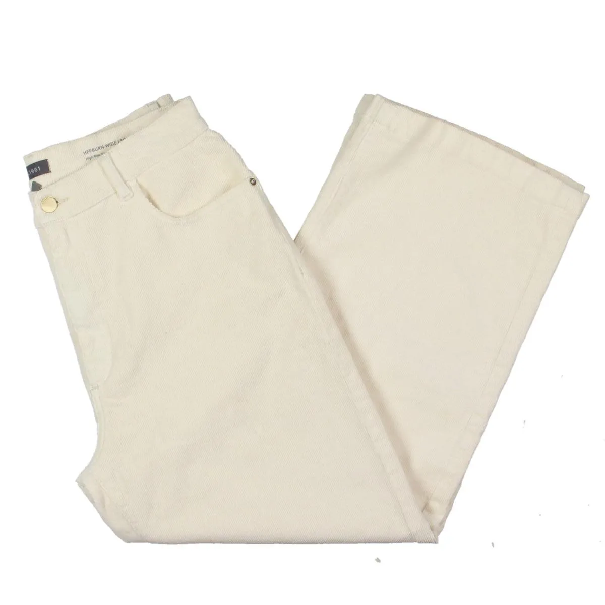DL1961 Womens Hepburn Corduroy Cropped Wide Leg Pants