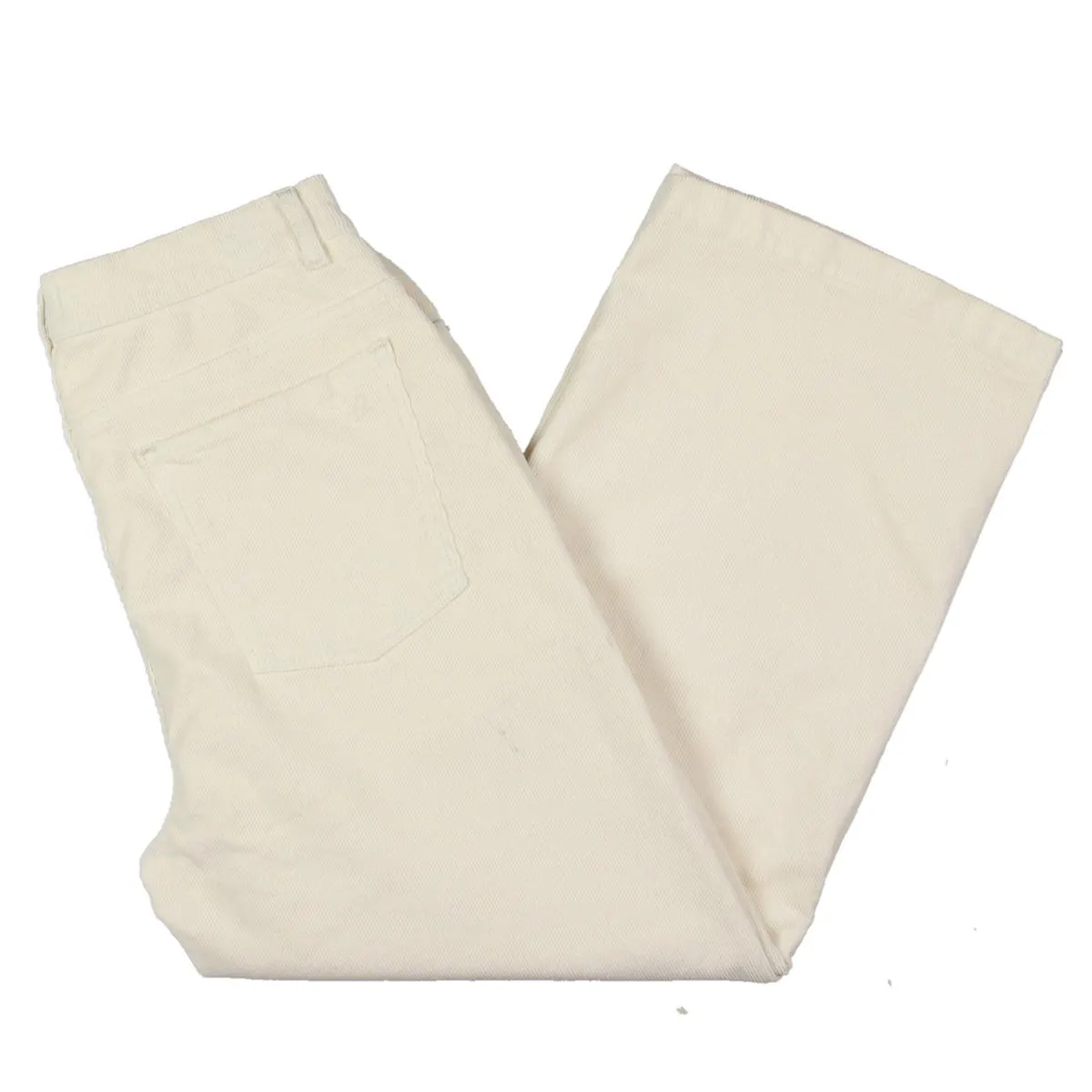 DL1961 Womens Hepburn Corduroy Cropped Wide Leg Pants