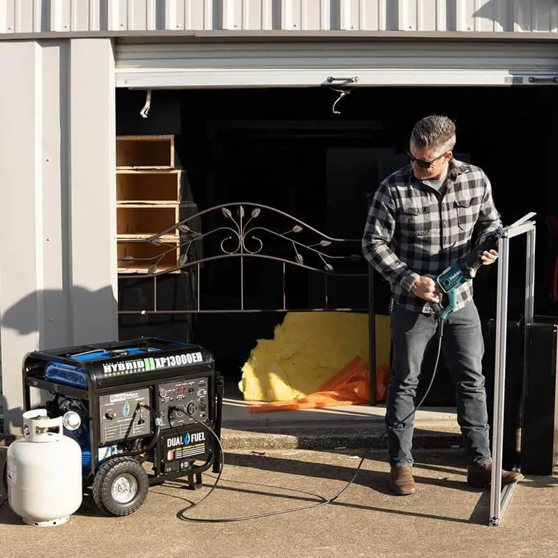 DuroMax XP13000EH 10500W/13000W Electric Start Dual Fuel Generator New