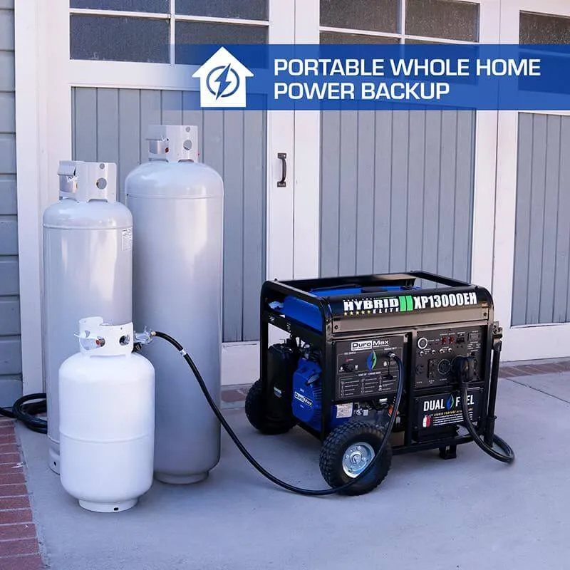 DuroMax XP13000EH 10500W/13000W Electric Start Dual Fuel Generator New