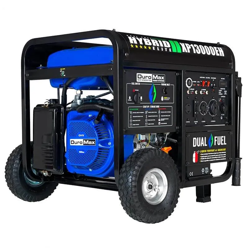DuroMax XP13000EH 10500W/13000W Electric Start Dual Fuel Generator New
