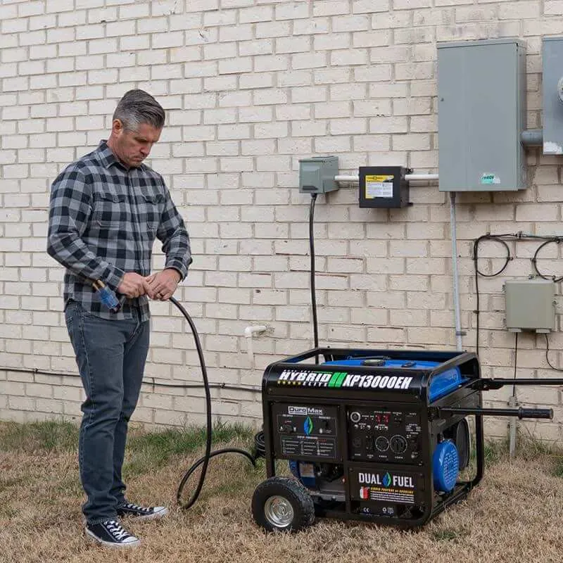 DuroMax XP13000EH 10500W/13000W Electric Start Dual Fuel Generator New