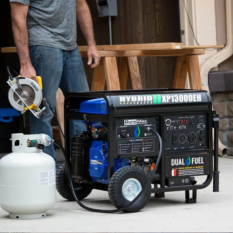 DuroMax XP13000EH 10500W/13000W Electric Start Dual Fuel Generator New