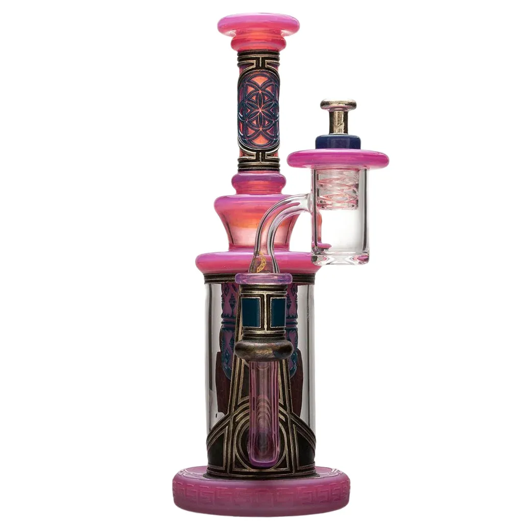 El3ctro B - Heady Incycler Dab Rig Set
