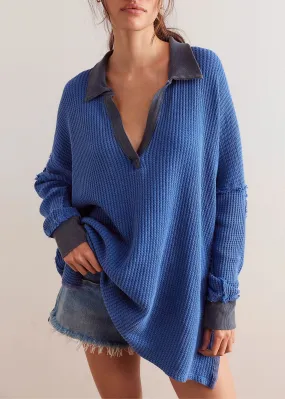 Free People Travis Polo ★ Blue