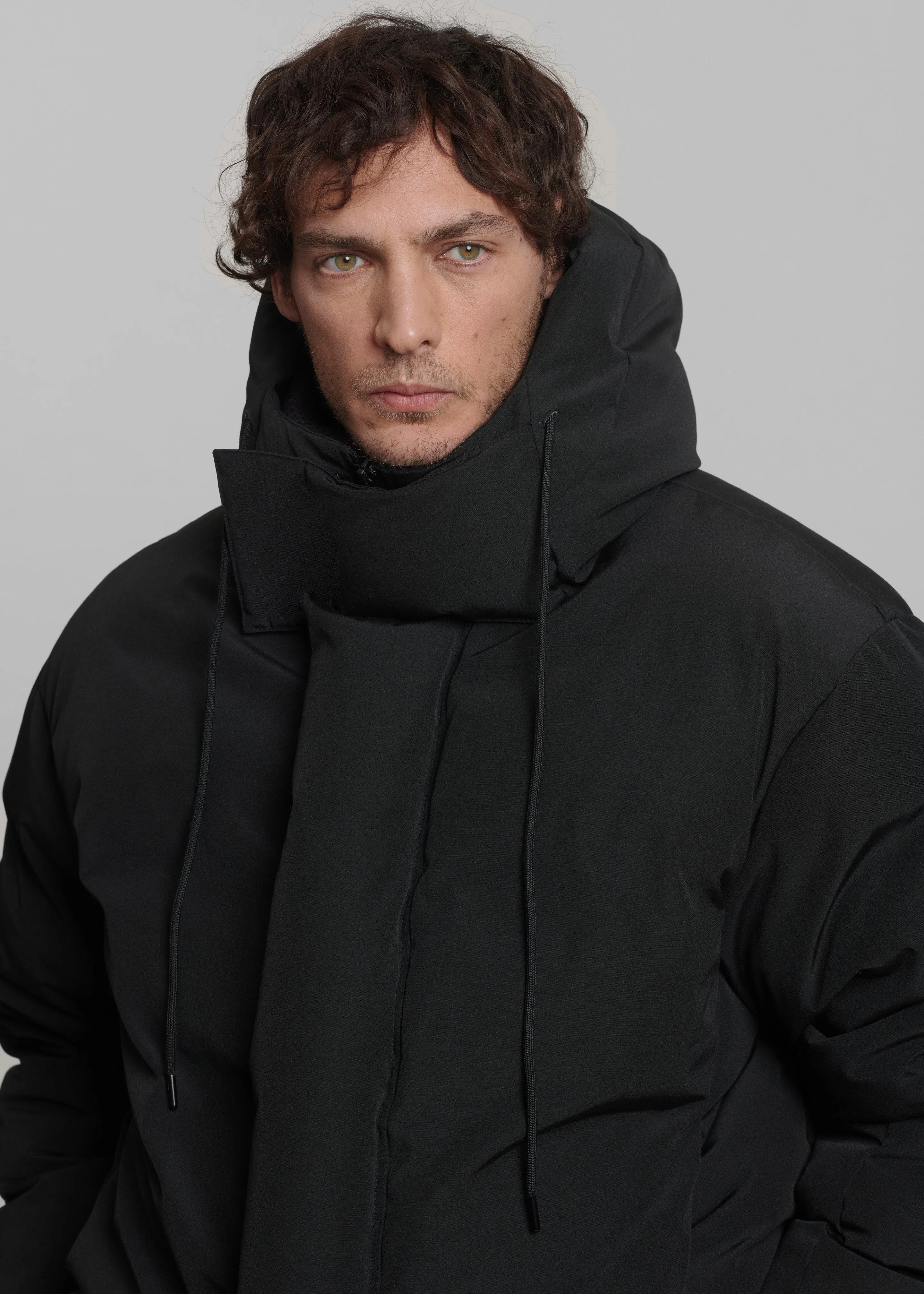 Holden Puffer Jacket - Black