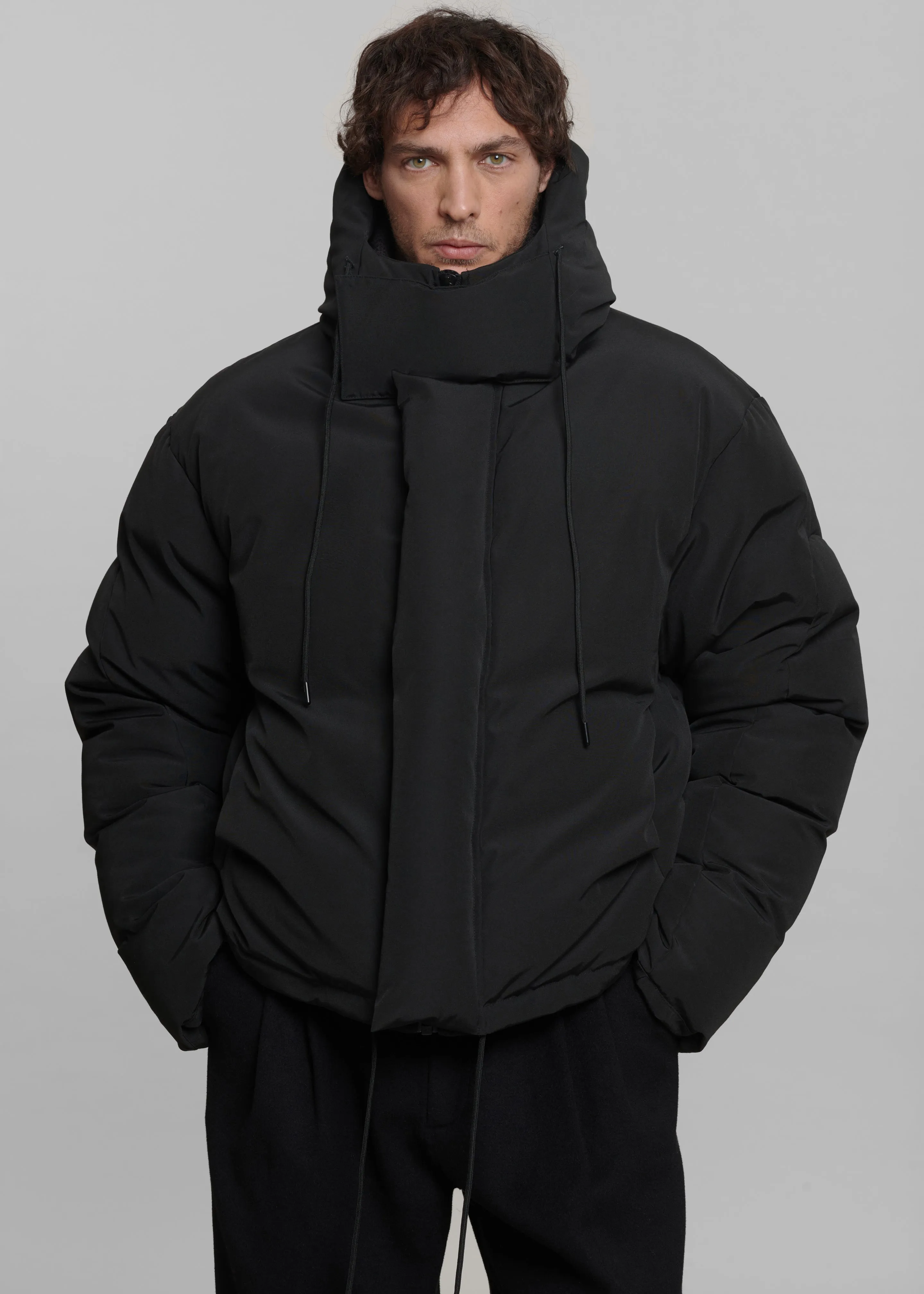 Holden Puffer Jacket - Black