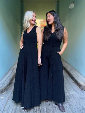 Jolly Jumpsuit lurex - svart