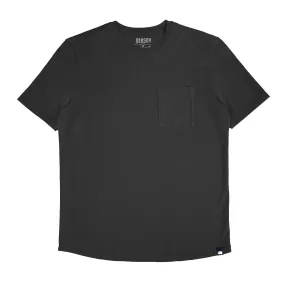 Long Beach Charcoal Pocket Tee