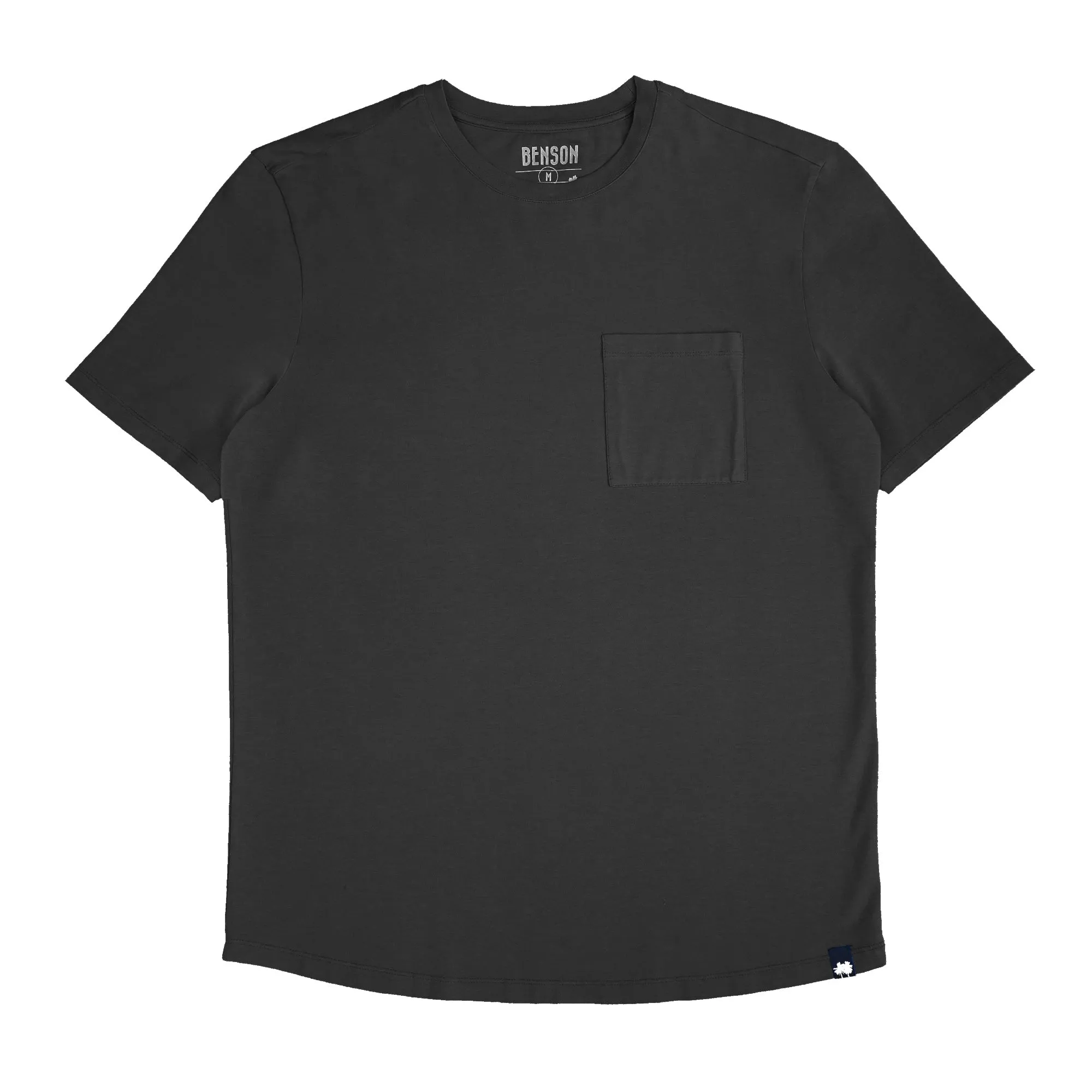 Long Beach Charcoal Pocket Tee