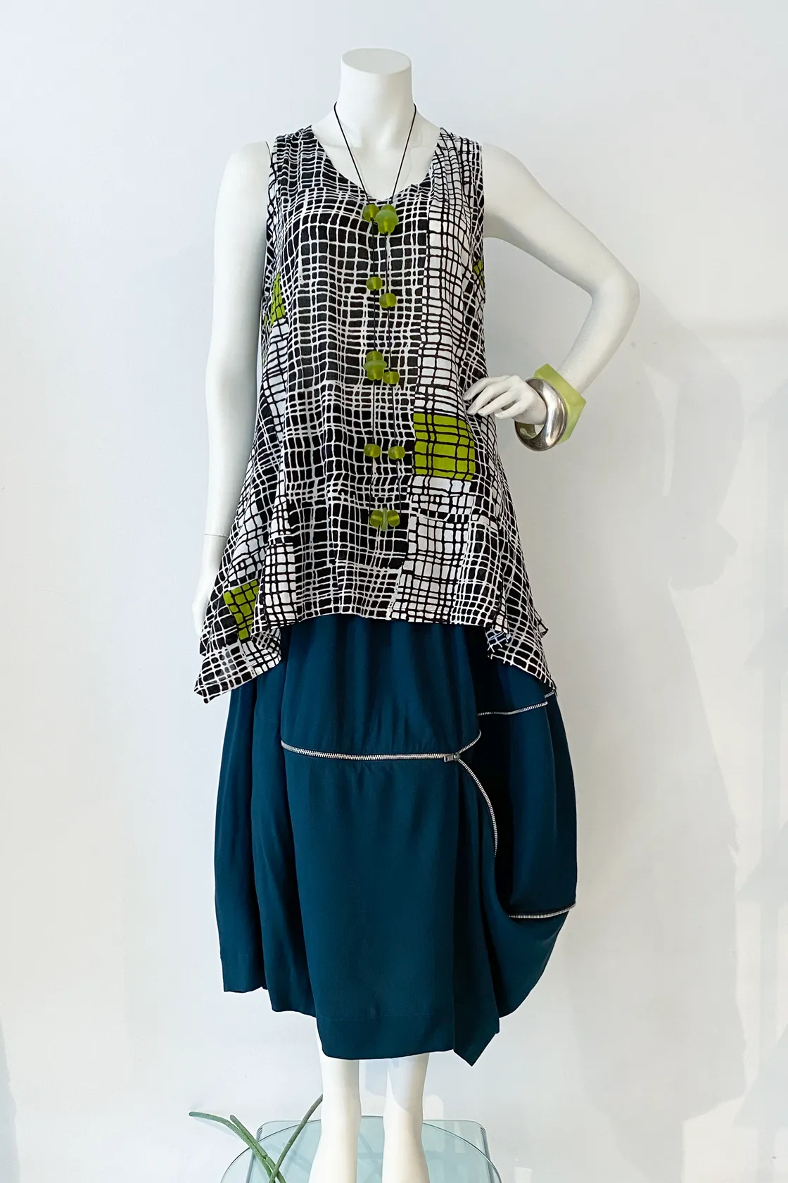 Palomino Top in Elsa Print Delphi
