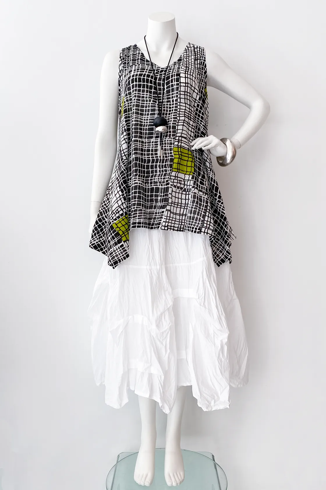 Palomino Top in Elsa Print Delphi