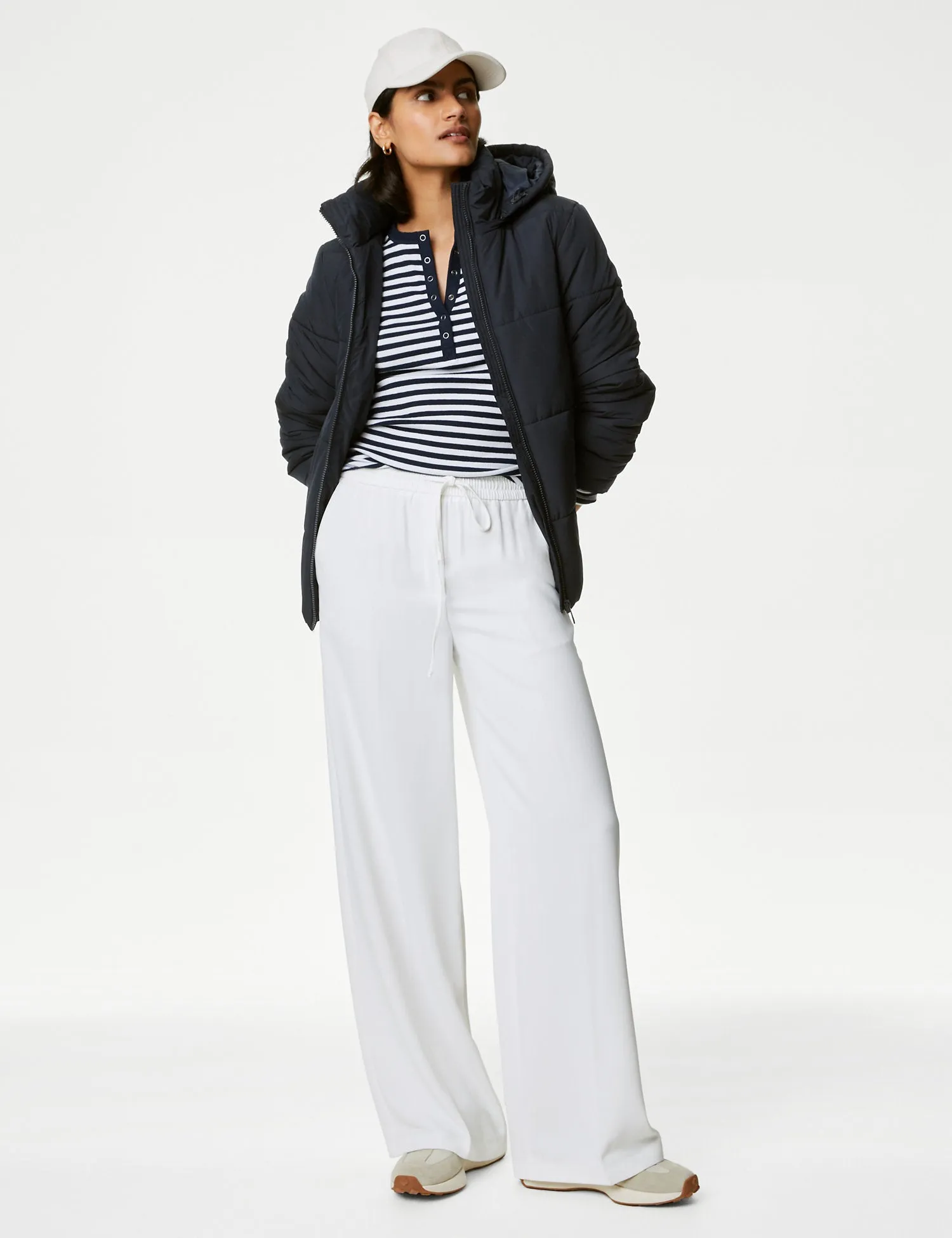 Recycled Thermowarmth™ Hooded Puffer Jacket