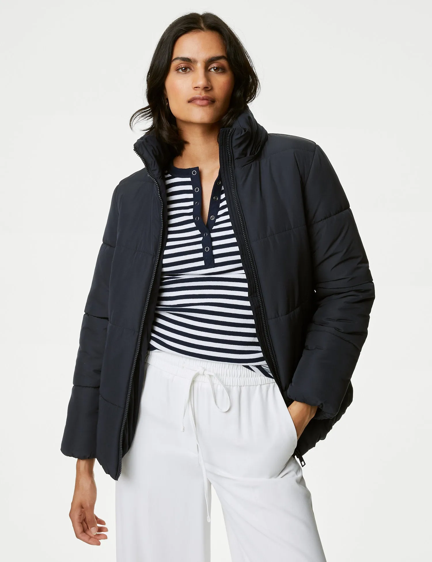 Recycled Thermowarmth™ Hooded Puffer Jacket