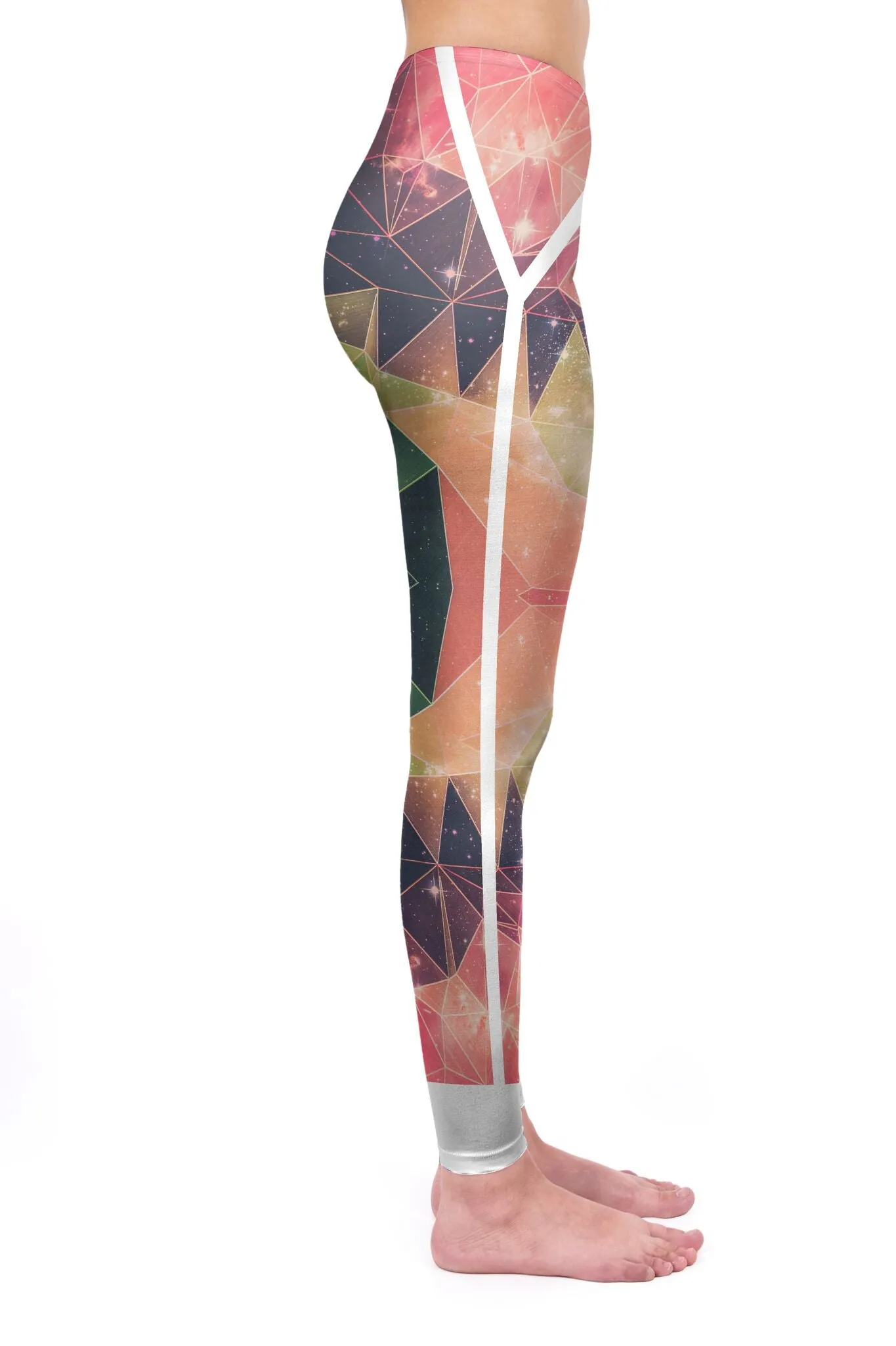 Regular Leggings (8-12 UK Size) - Active Poly Cosmos
