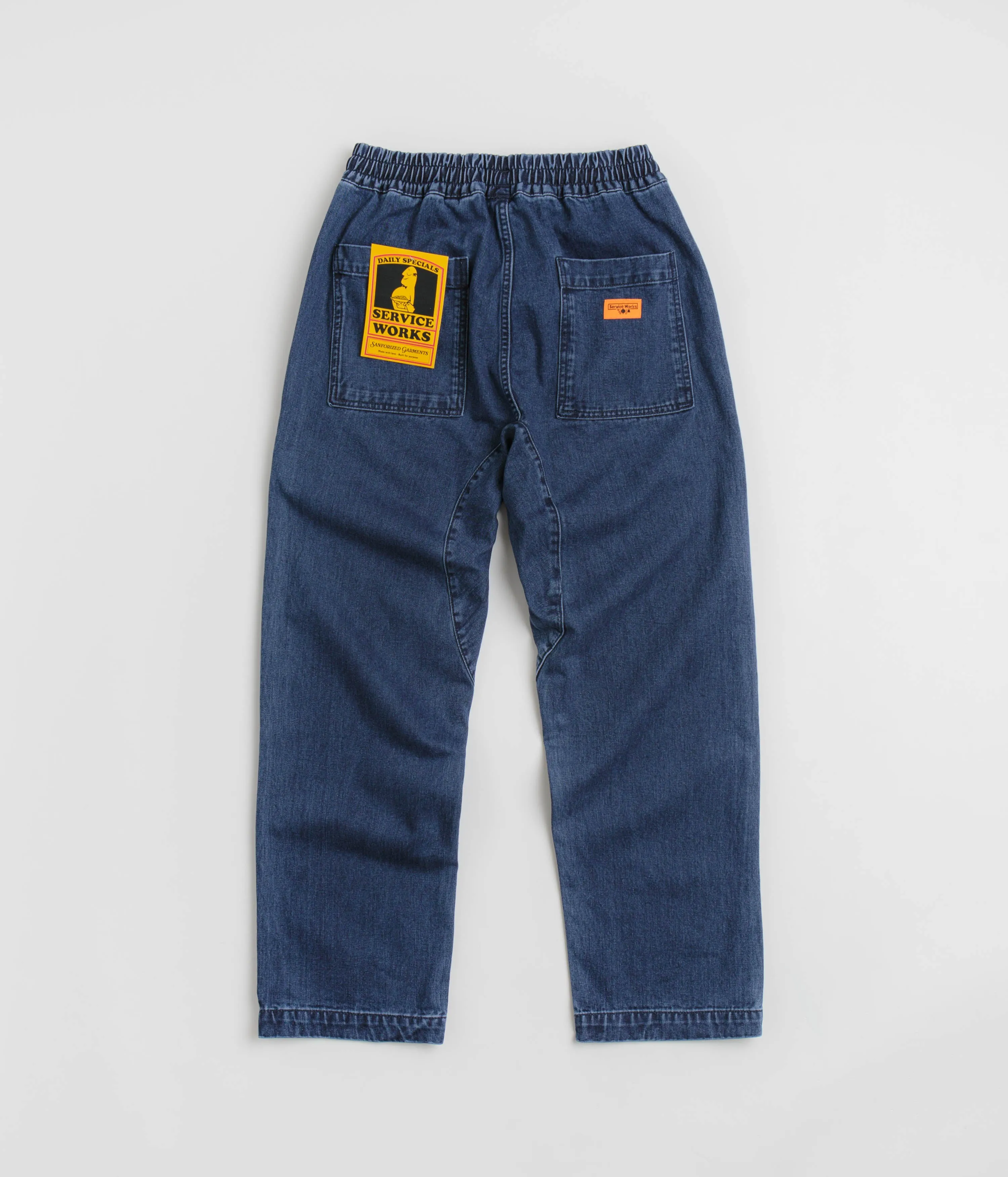Service Works Denim Chef Pants - Indigo
