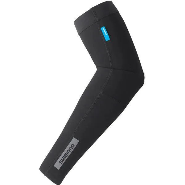 Shimano Clothing Unisex Shimano Arm Warmer; Black; Size XL