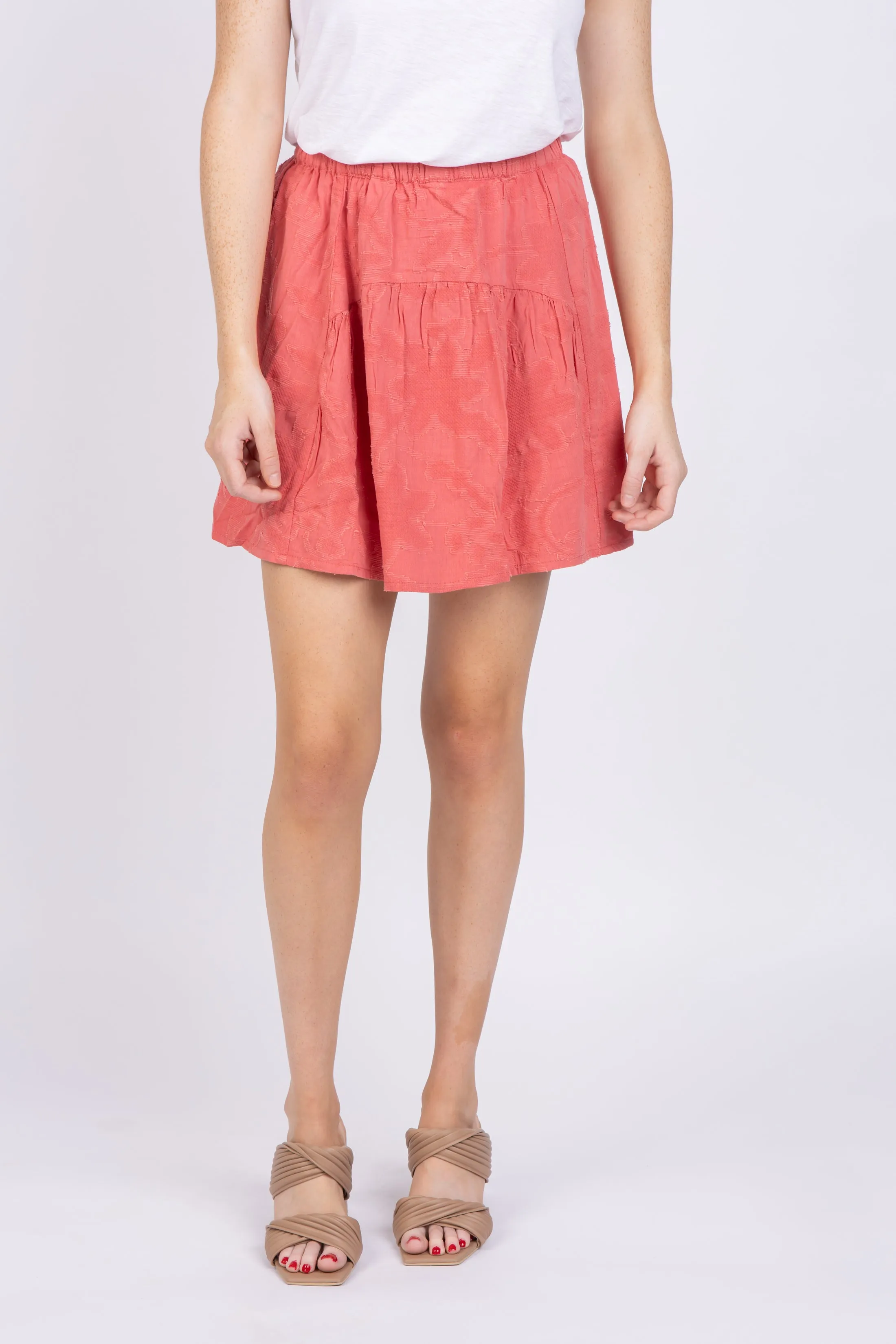 Splendid Jamie Skirt in Guava