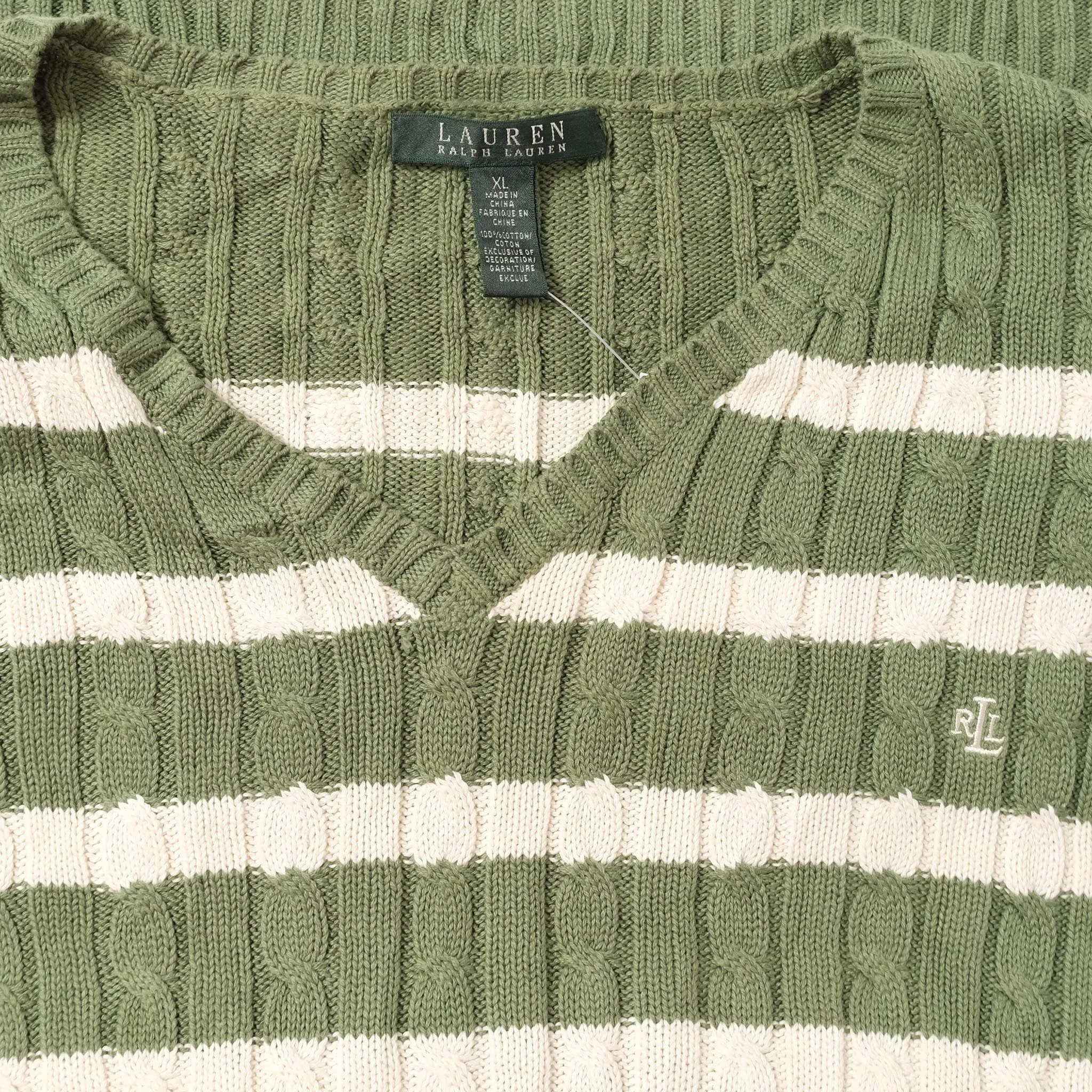 Vintage Polo Ralph Lauren Women's Knit Sweater XLarge