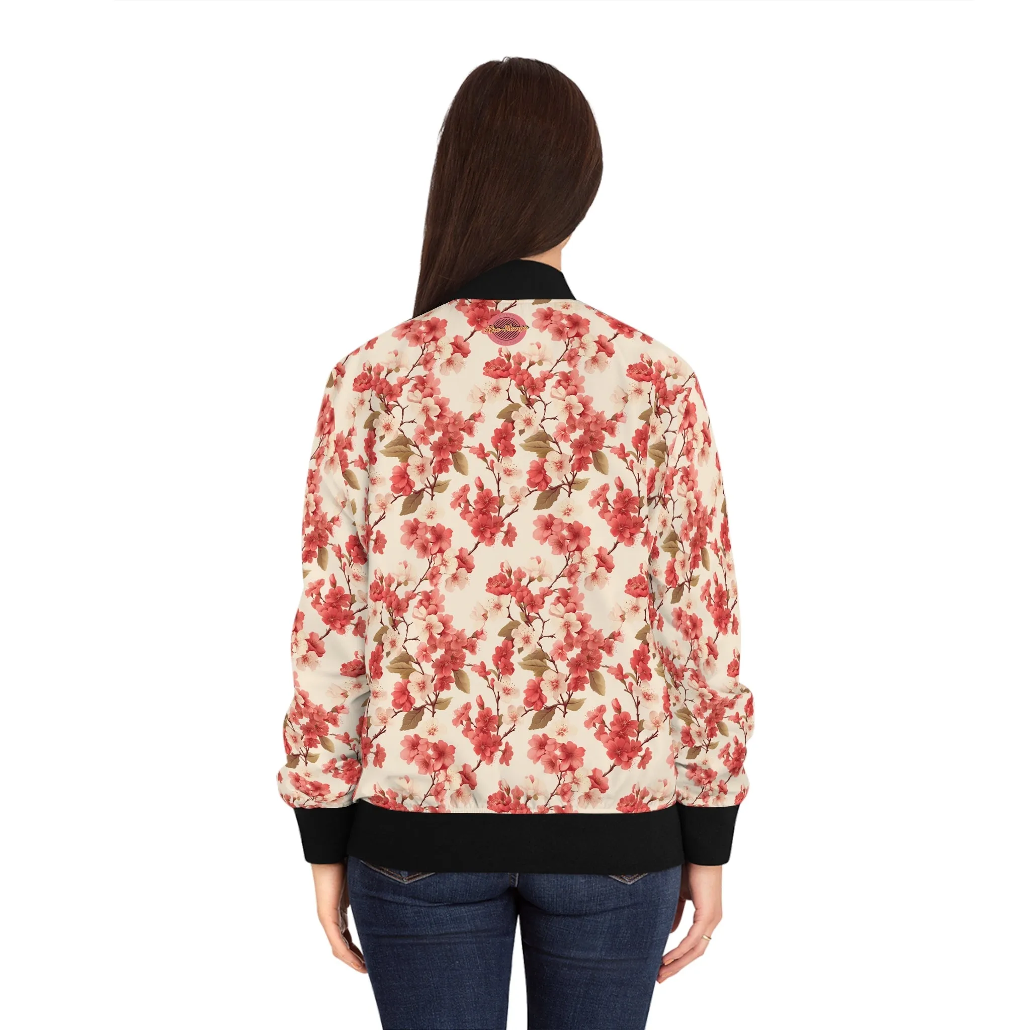 Vintage "Sakura" Women's Bomber Jacket
