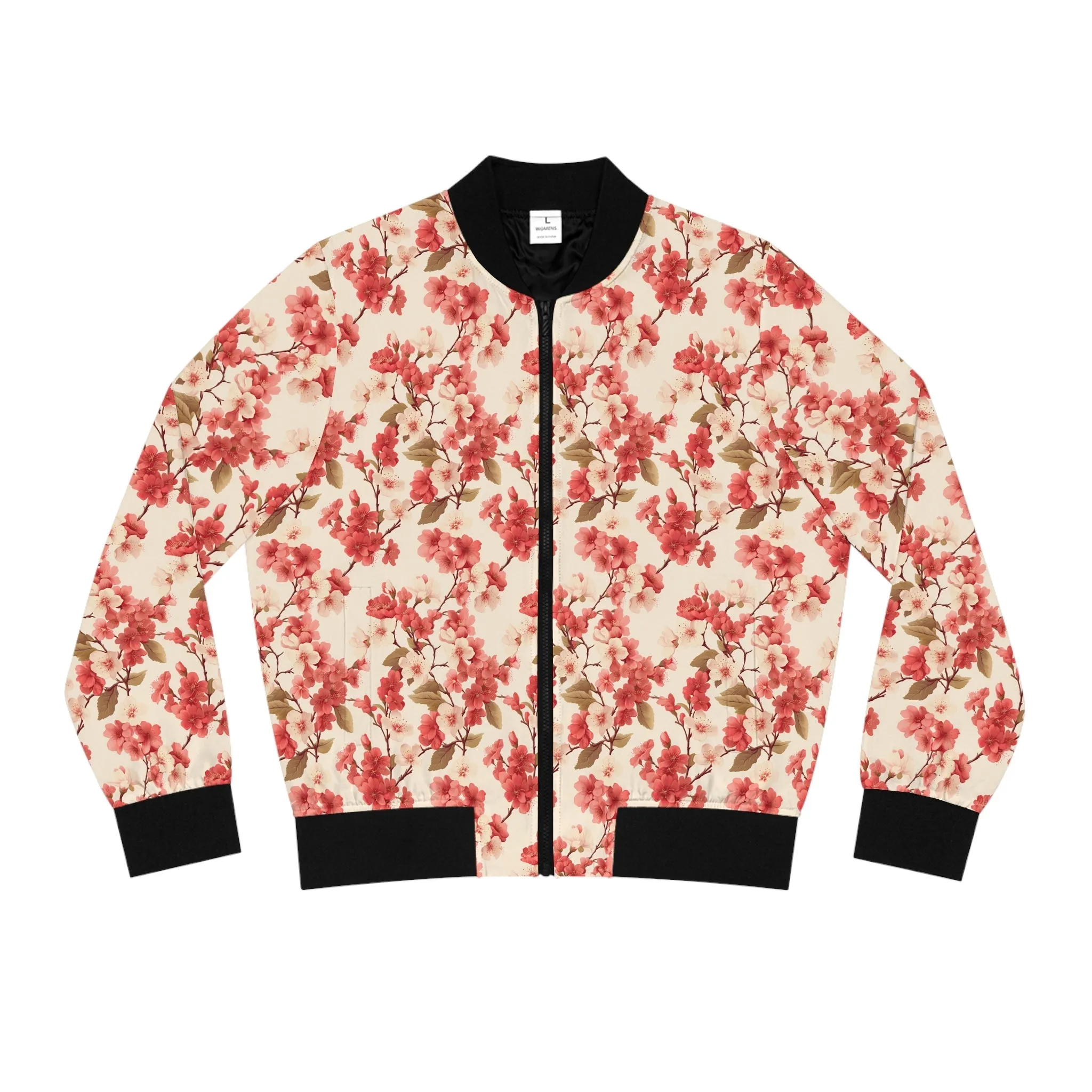 Vintage "Sakura" Women's Bomber Jacket