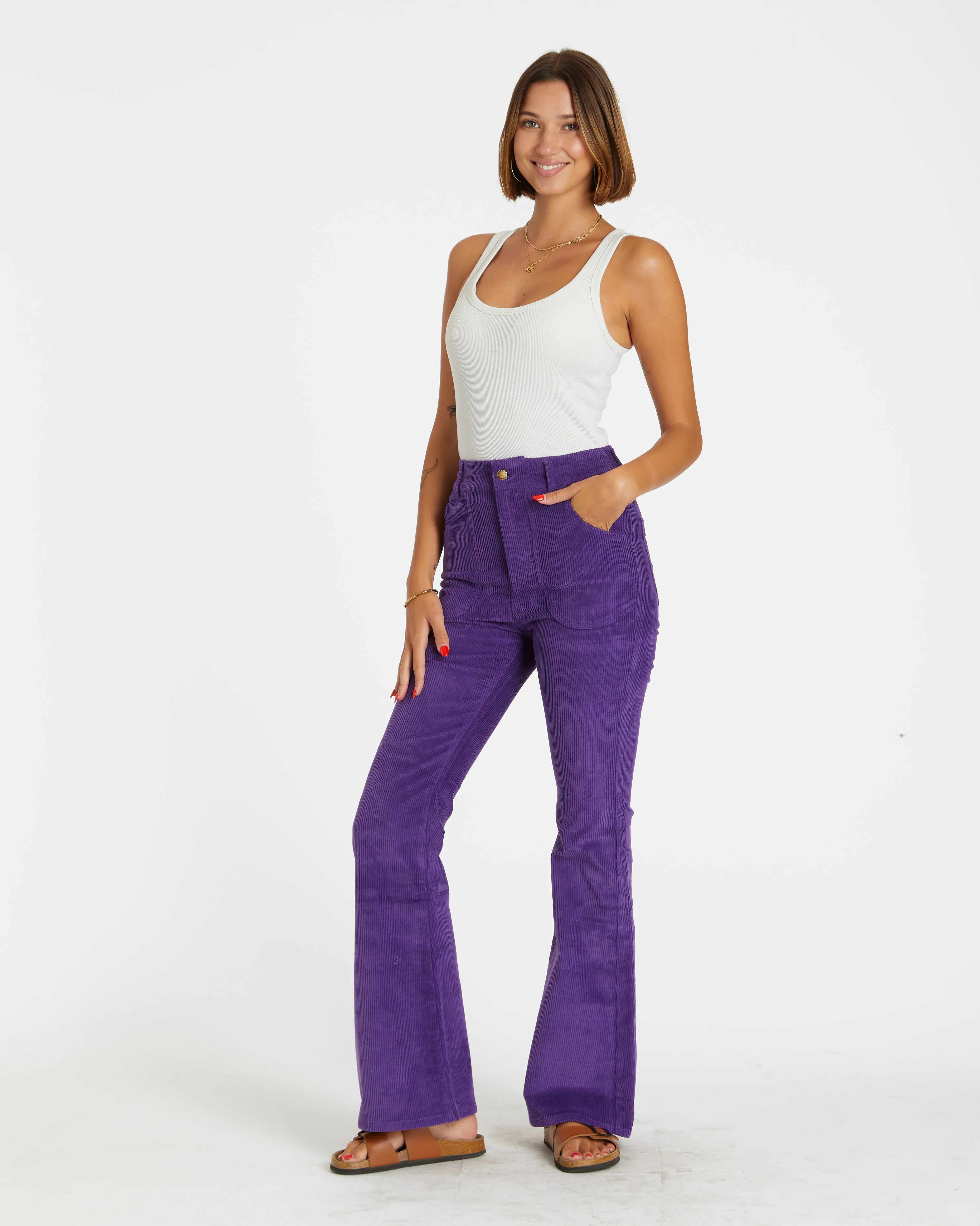 Women's Bell Bottom (Plum)